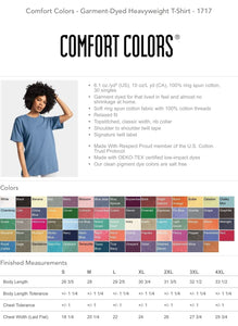 Hello my name is- Comfort Color-Tee