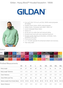 God says Dear Child "That's what you did not who you are "- Gildan 18500-Hoodie
